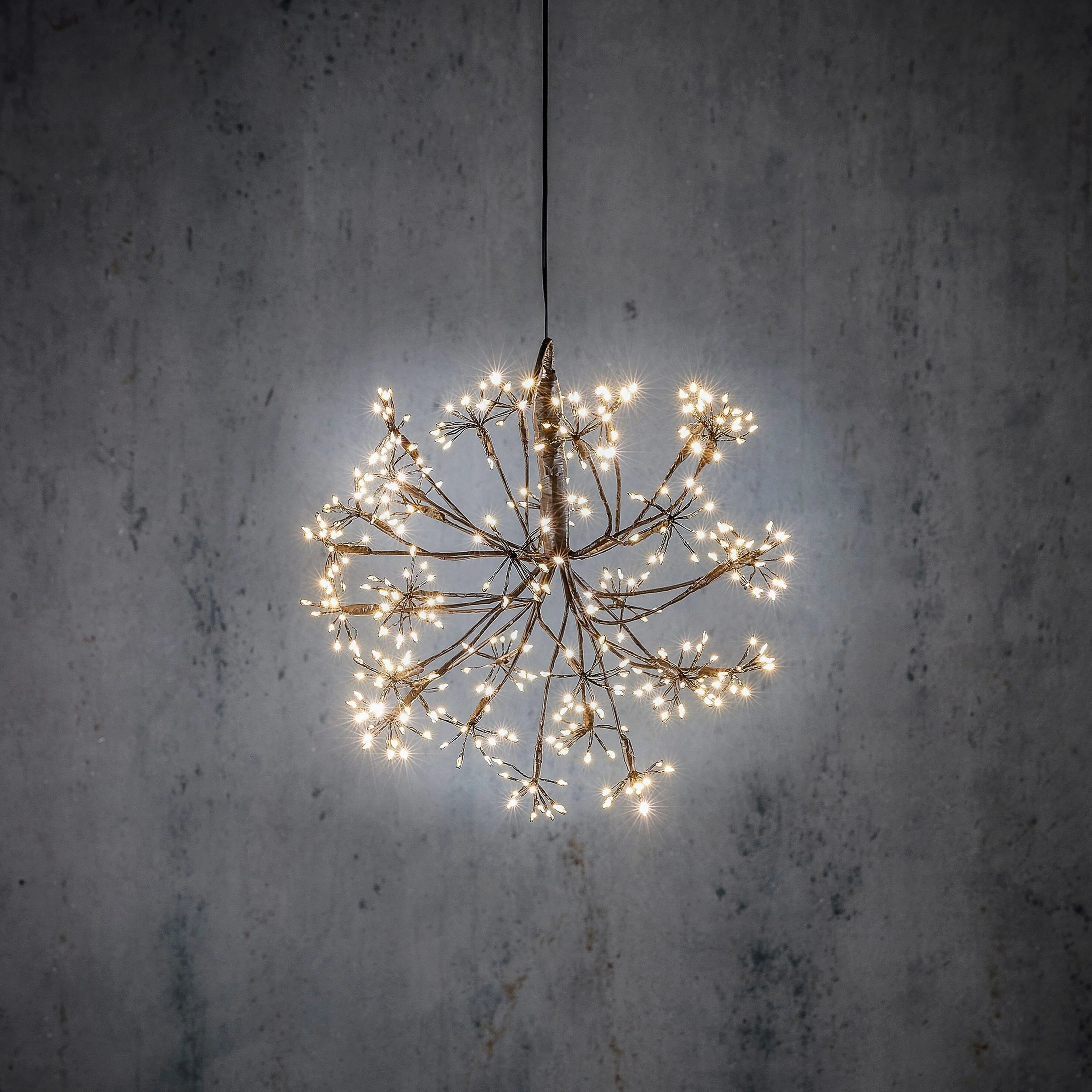 Luca Lighting Kerstverlichting Bal met Warm Witte LED Lampjes – Ø30 cm