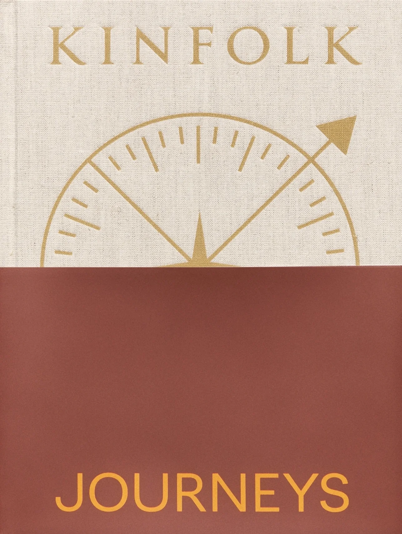 New-Mags koffietafelboek Kinfolk Journeys – beige – 21 x 2.9 x 28