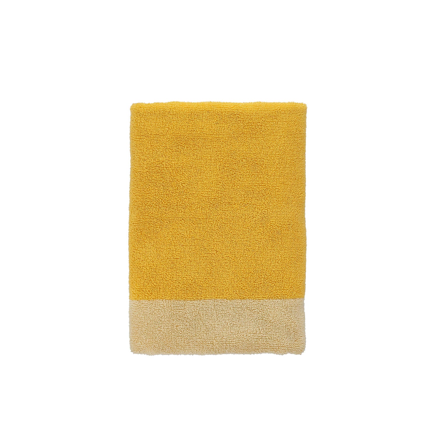 Ona – Badhanddoek 50x100cm sunny yellow Pixie – Set van 2