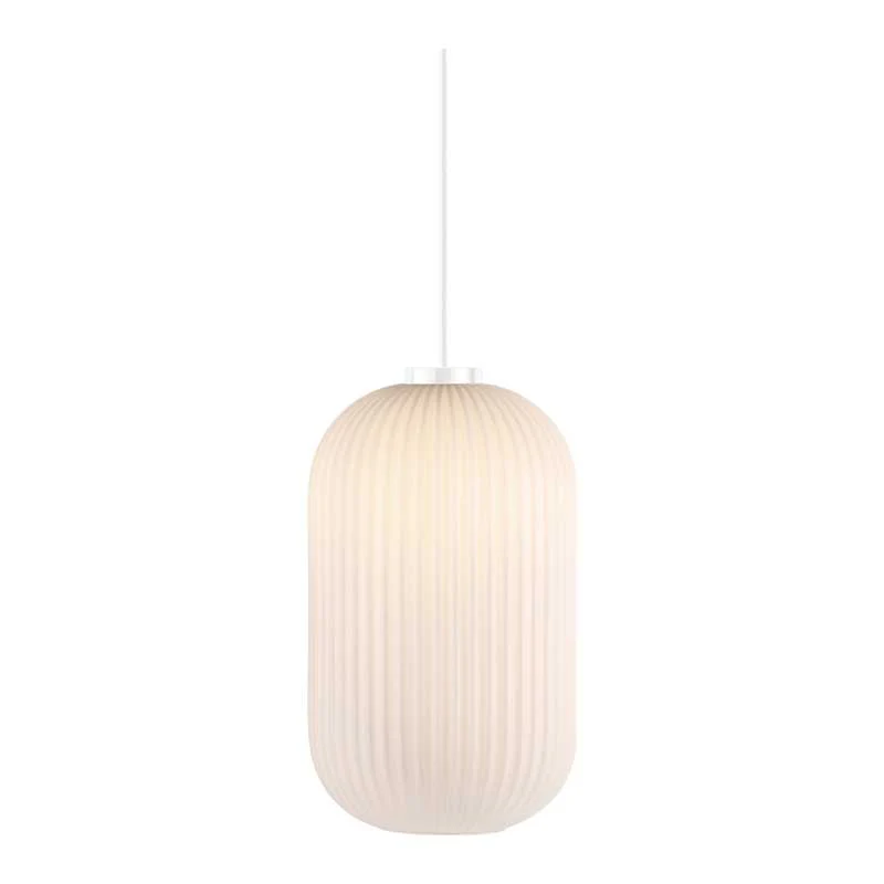 Nordlux Milford Hanglamp – Ø20cm – E27 – Wit