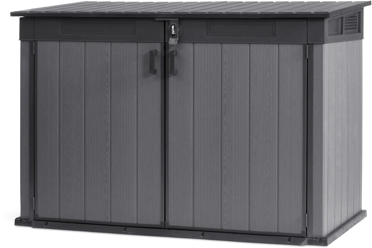 Keter Cortina Mega Opbergkast – 2020L – 190,5×109,3×132,5cm – Grijs