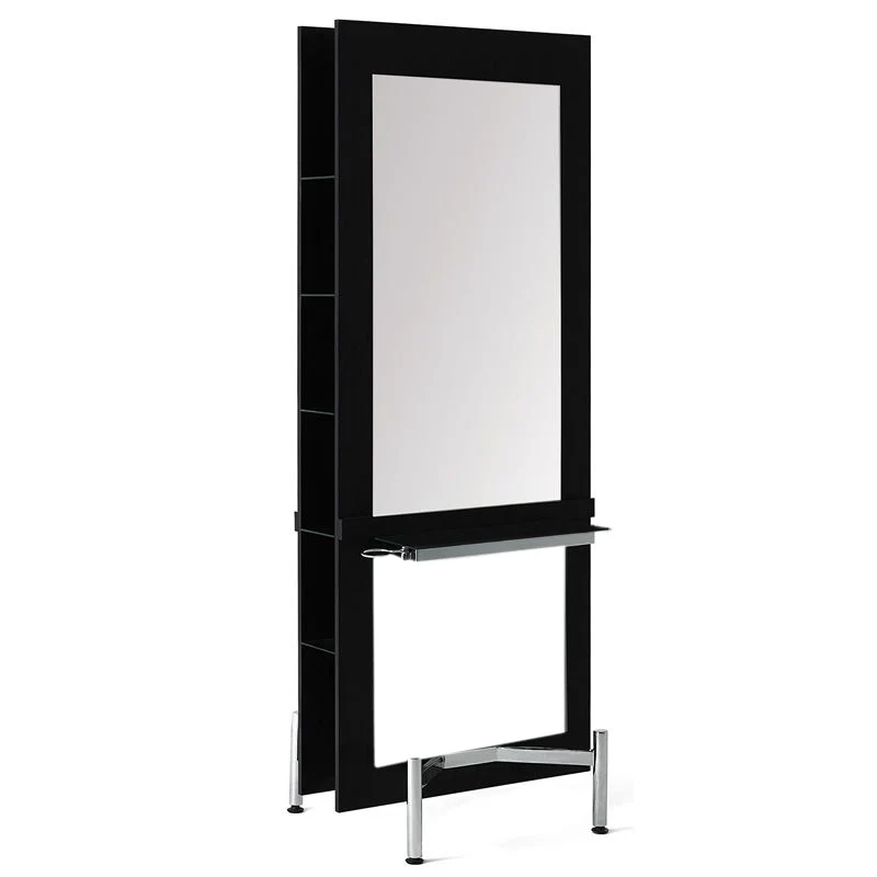 Kaptafel Kapperssalon Gabbiano Eiland Q-009 Zwart