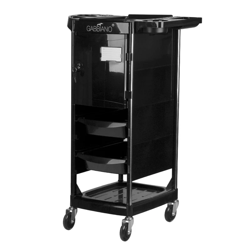 Werkwagen Kapper met Slot Gabbiano FX10C Zwart