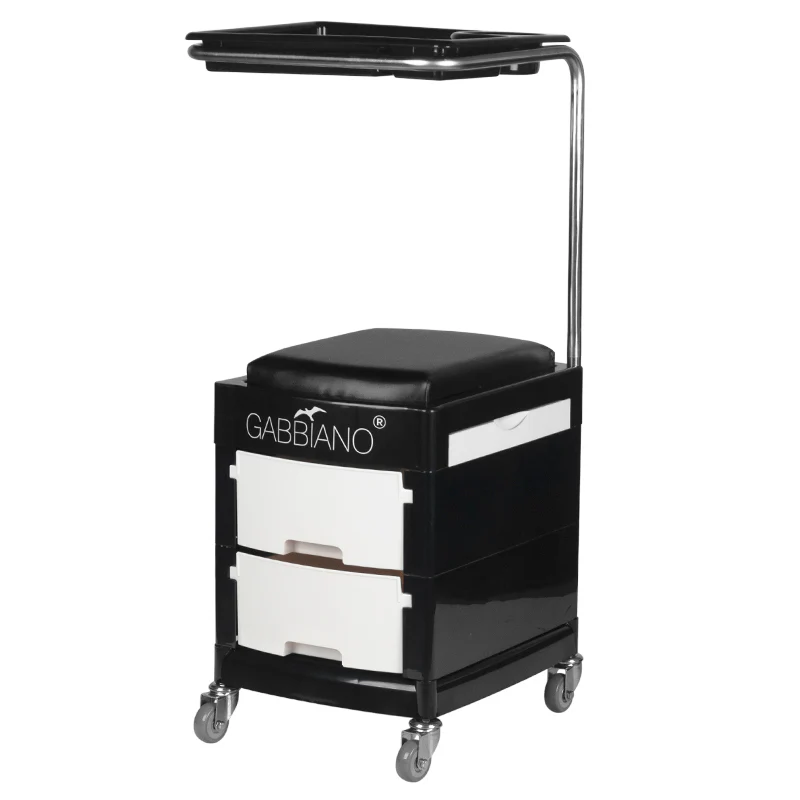 Tabouret 16 Plus Zwart-Wit