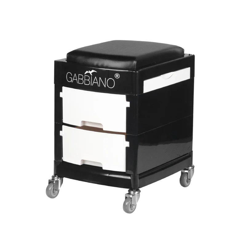 Tabouret 16-1 Zwart/Wit