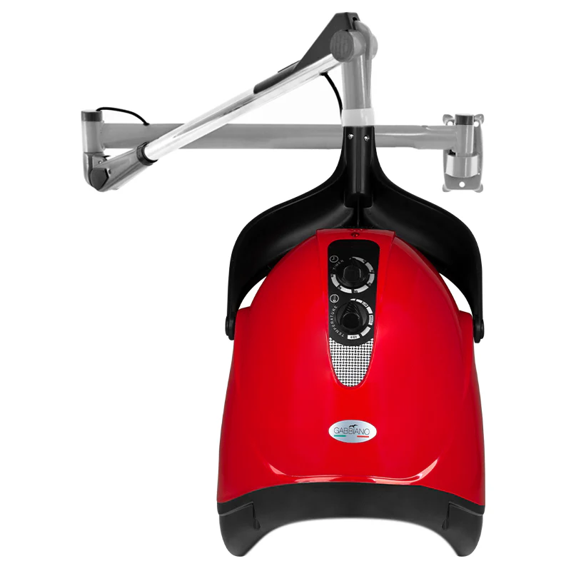 Droogkap met Wandarm Single Speed Gabbiano DX-201W Rood