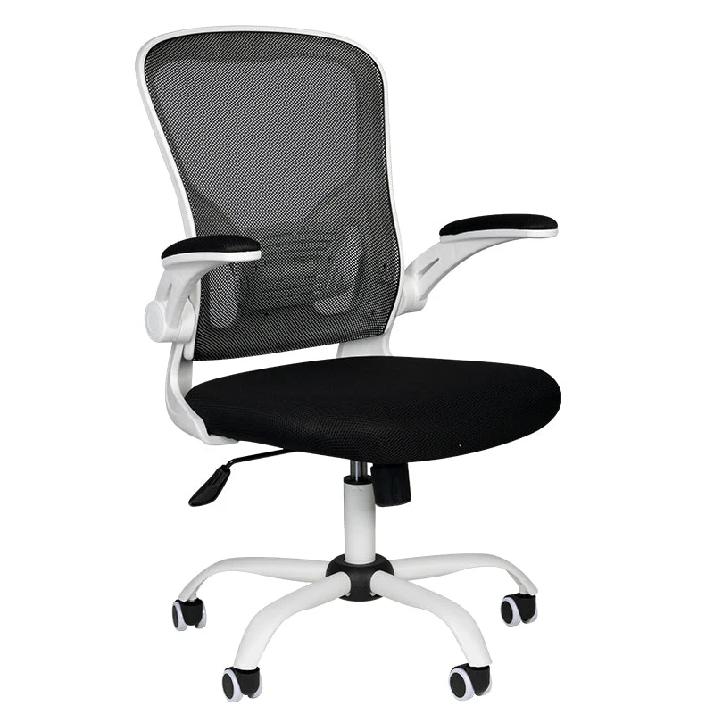 Bureaustoel Comfort 73 Wit-Zwart