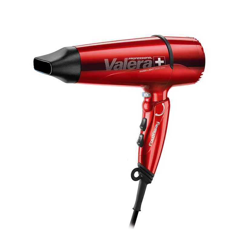 Föhn Valera Swiss Light 5400 Foldable Ionisch Rood