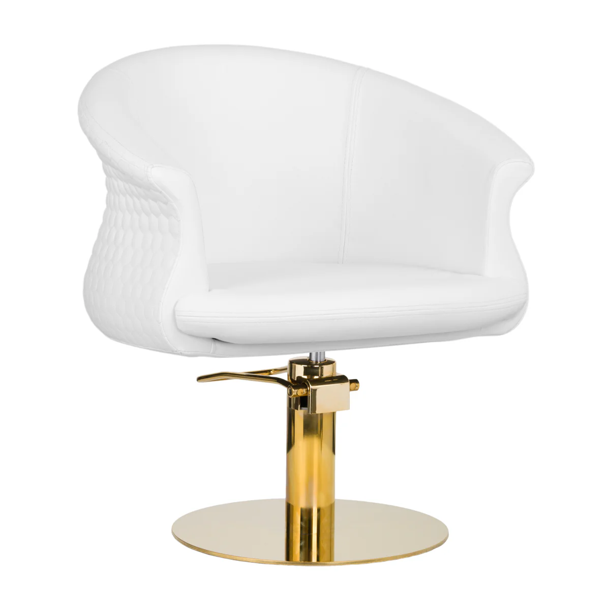 Kappersstoel Gabbiano Versailles Goud-Wit