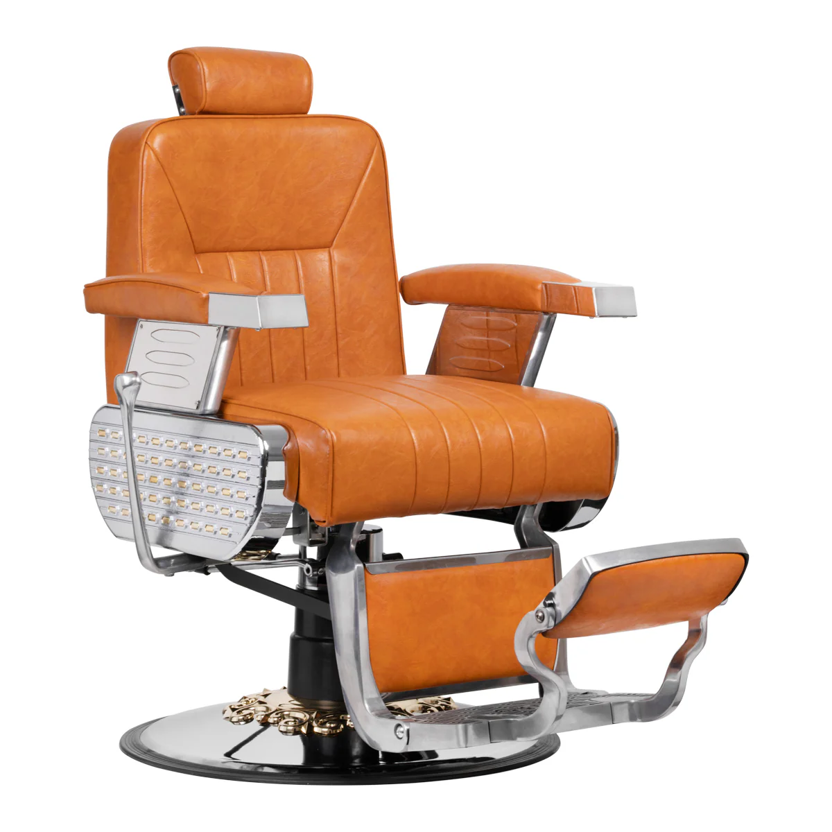 Barberstoel Gabbiano Livio Lichtbruin