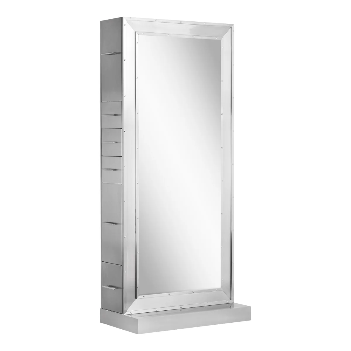 Kaptafel Kapperssalon YR-9010 Aluminium