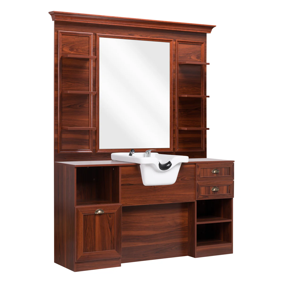 Kaptafel Kapperssalon met Wastafel MT-1119