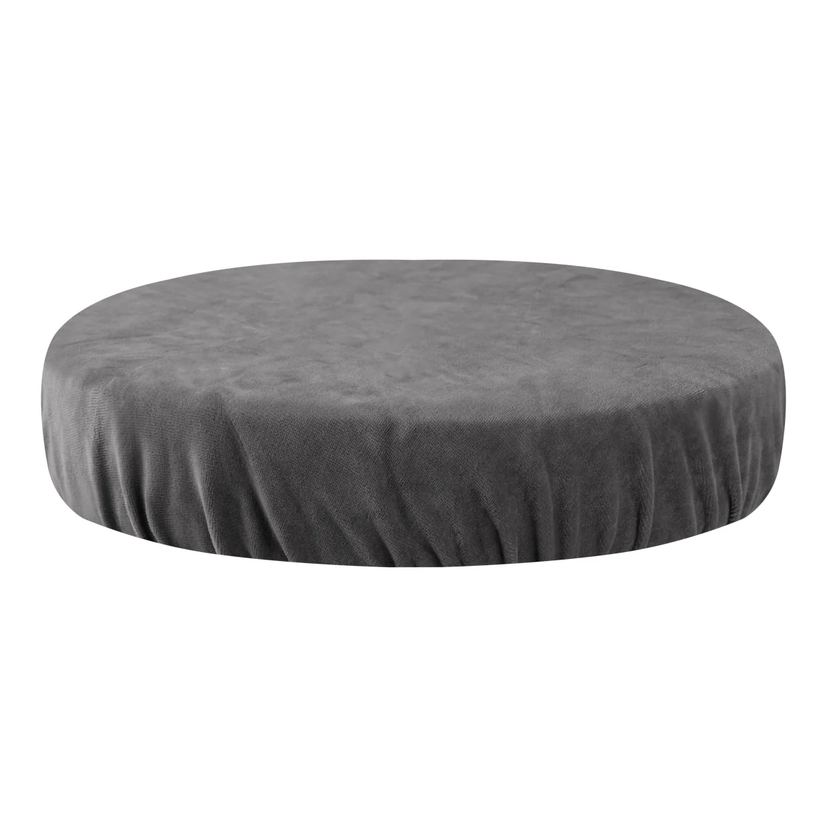 Stoelhoes Tabouret Fluweel Grijs