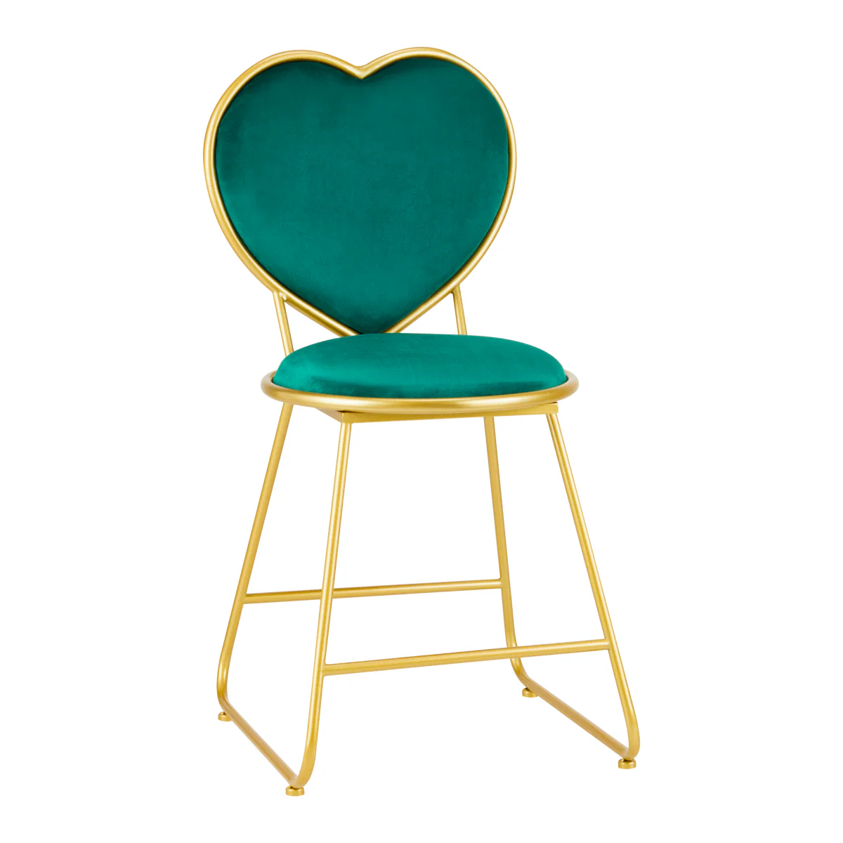 Stoel Fluweel MT-309 Goud Groen