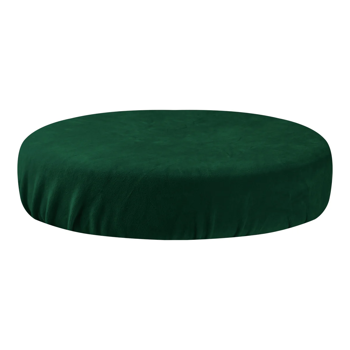 Stoelhoes Tabouret Fluweel Flessengroen