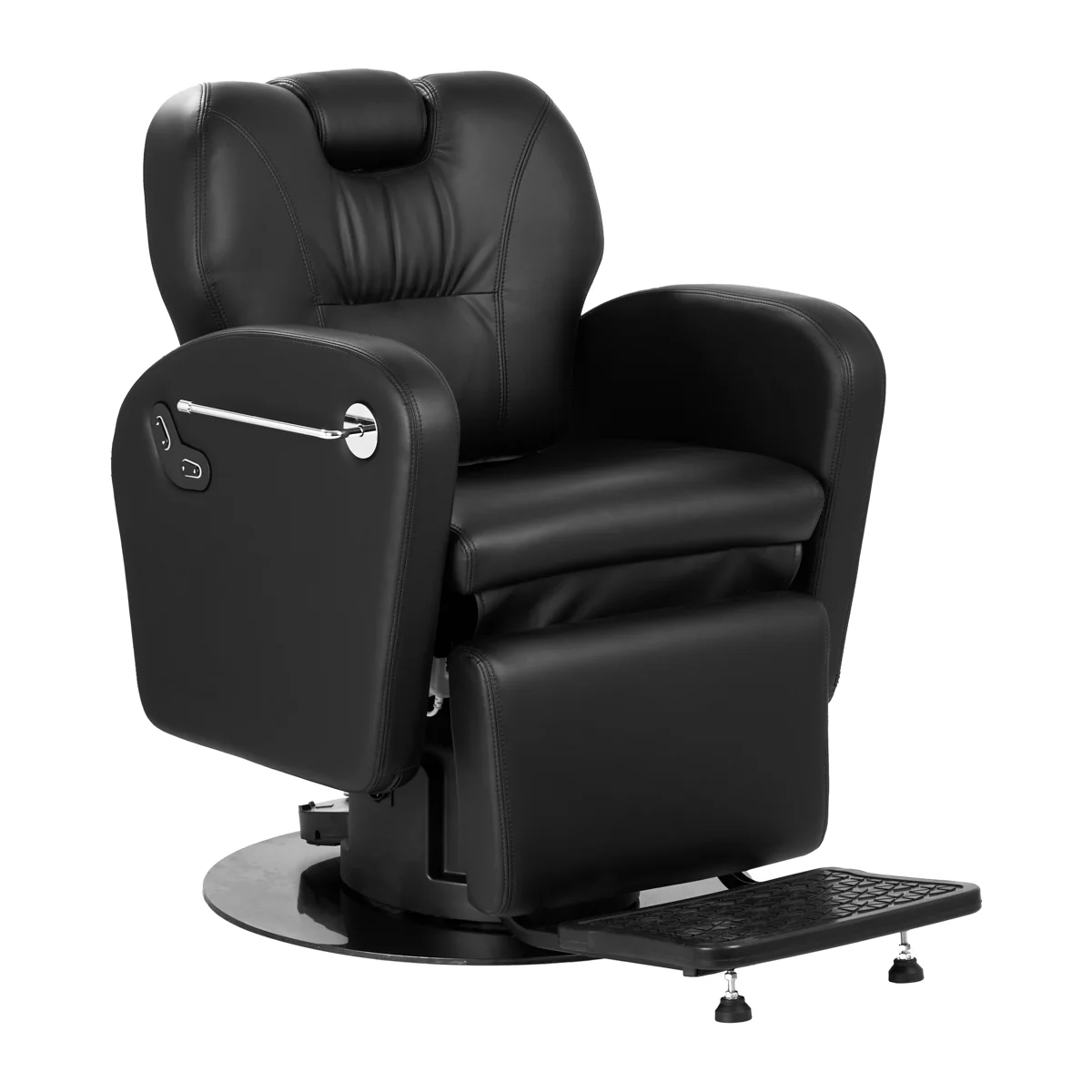 Barberstoel Elektrisch Gabbiano Baron Zwart