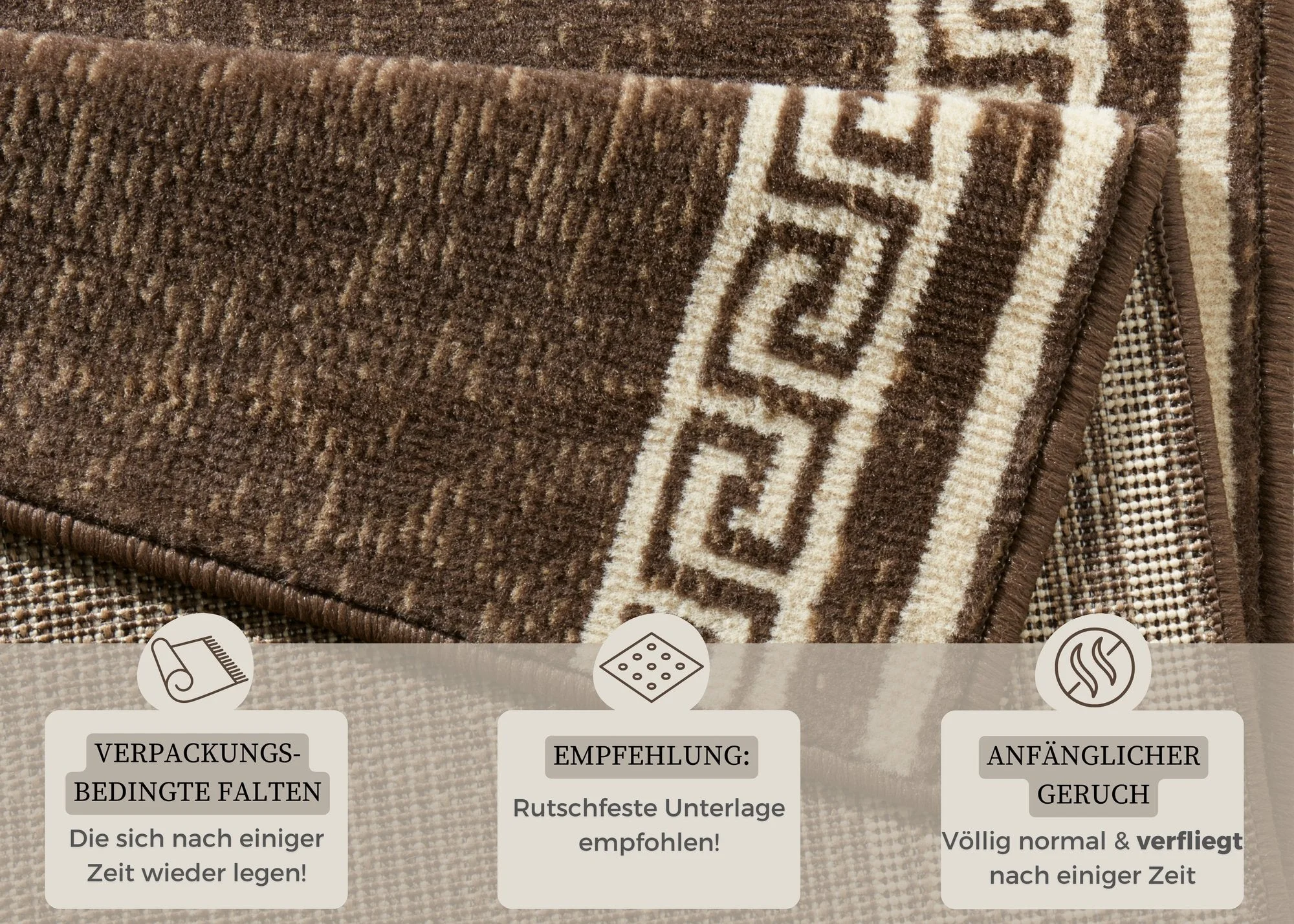 Designer Velours Runner Casa 80×500 cm
