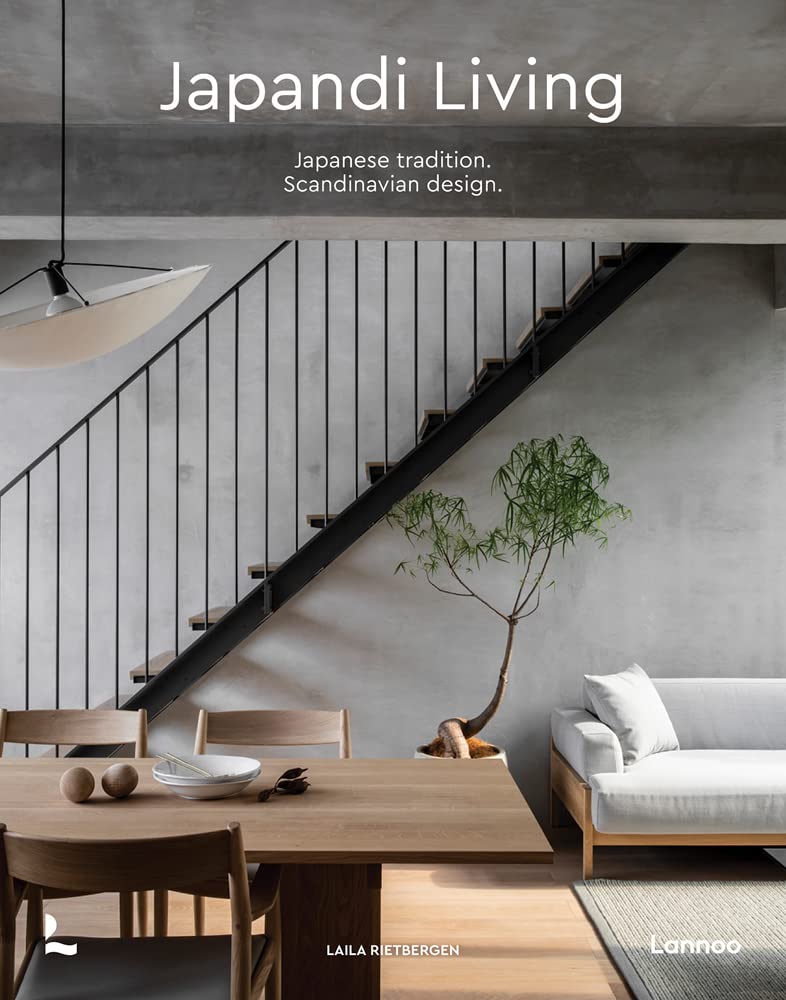 New-Mags koffietafelboek Japandi Living – grijs – 23 x 2.9 x 29