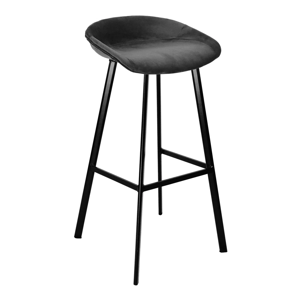 Kick barkruk Finn – 80cm – Donkergrijs