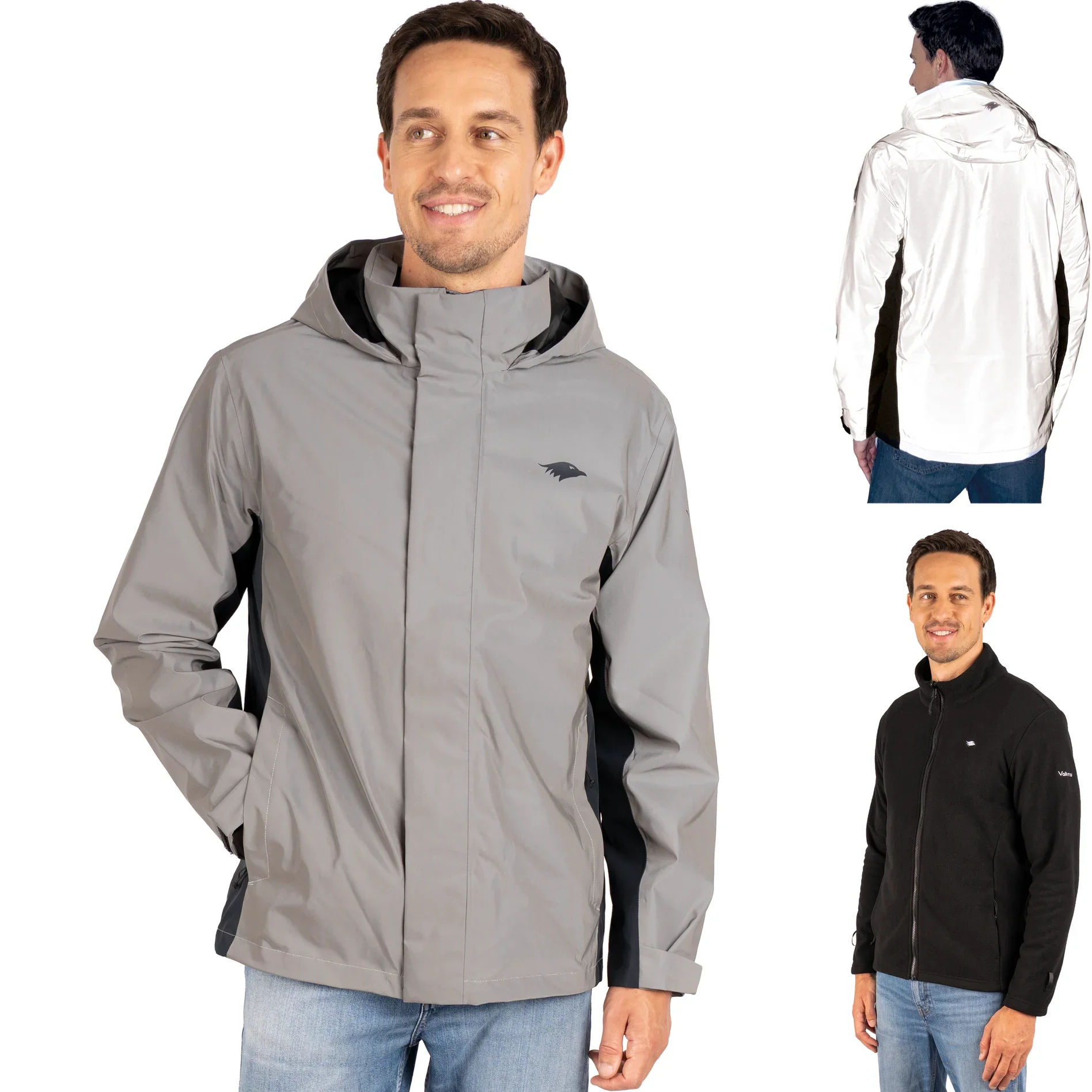VALKENTAL reflecterende 3-in-1 smart jacket heren