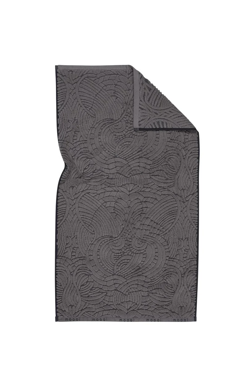 MOOOI Dodo Pavone – Douchehanddoek – Raven – 55×100 / 22×40 Inch cm