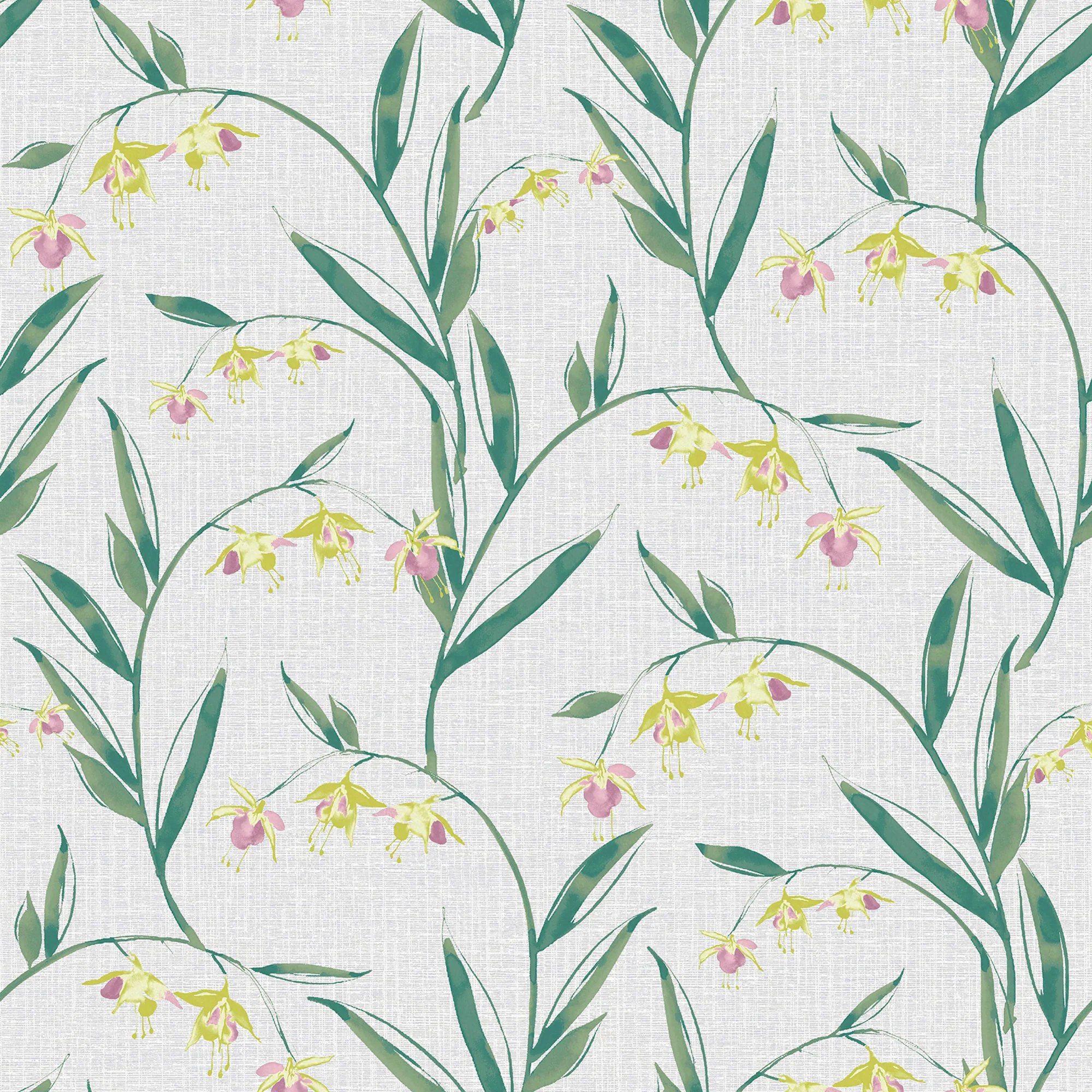 Laura Ashley Vliesbehang – Fulwell Fuchsia 10mx52cm