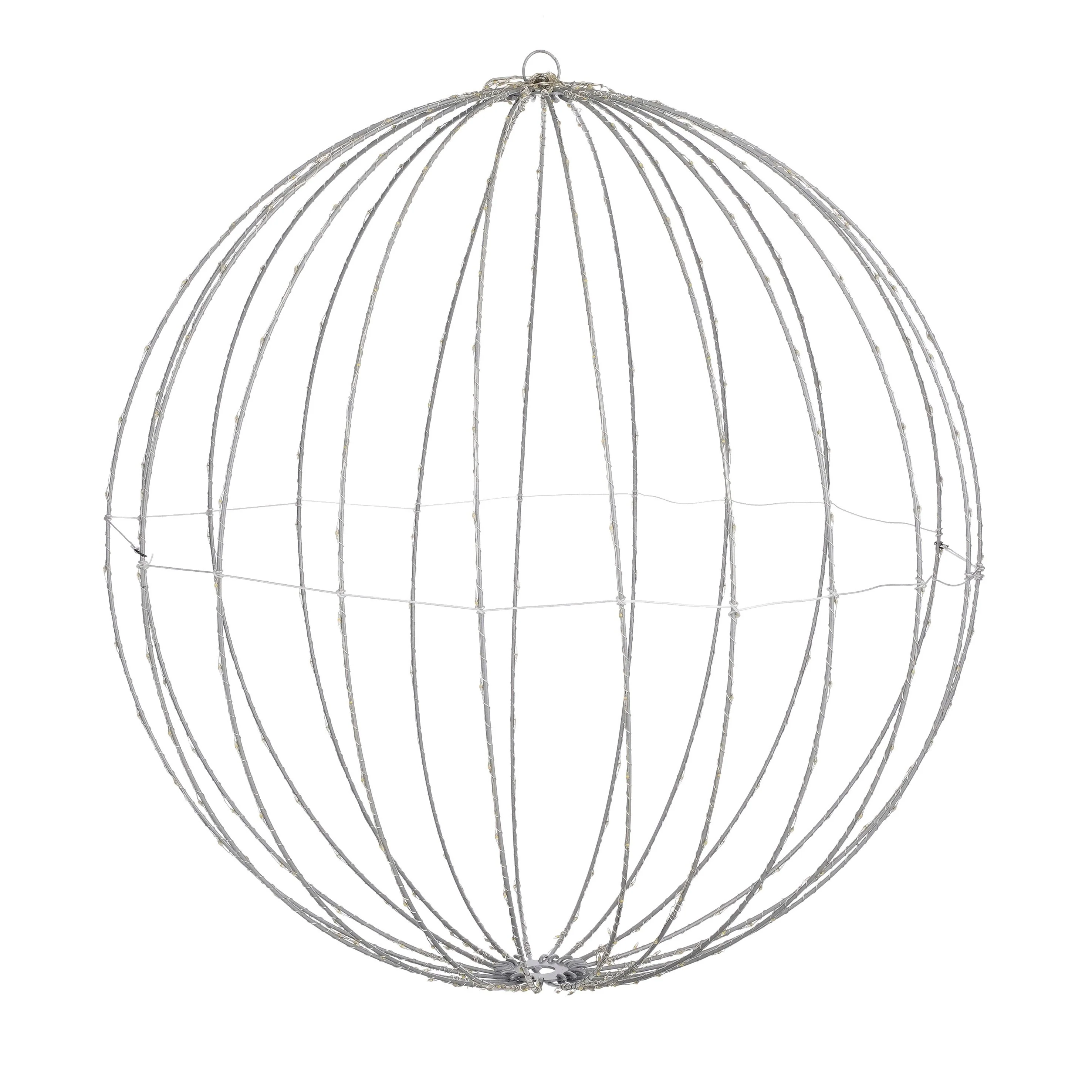 Luca Lighting Kerstverlichting Bal met Klassiek Witte LED Lampjes – Ø6