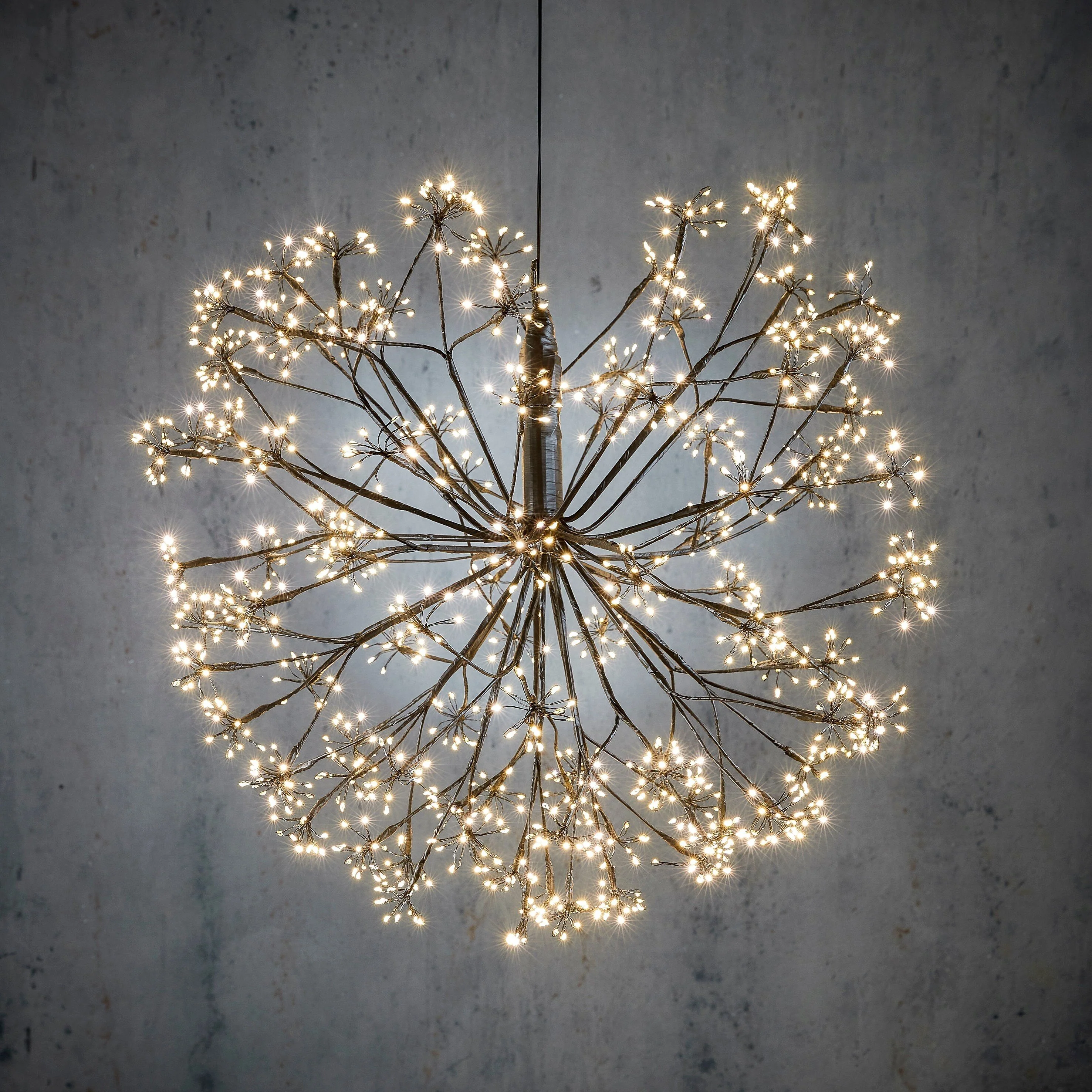 Luca Lighting Kerstverlichting Bal met Warm Witte LED Lampjes – Ø60 cm