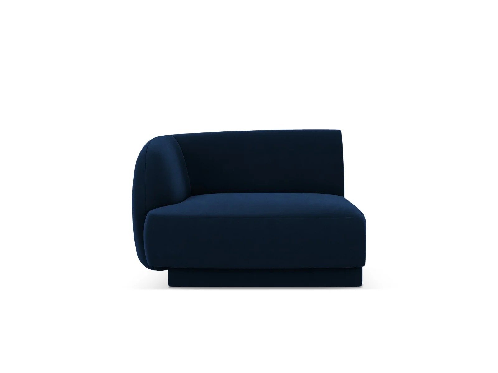 Micadoni linker module Miley flueel koningsblauw – 90x90x70cm