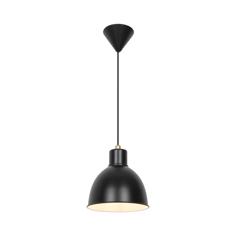 Nordlux Pop Hanglamp – Ø21,5cm – E27 – Zwart