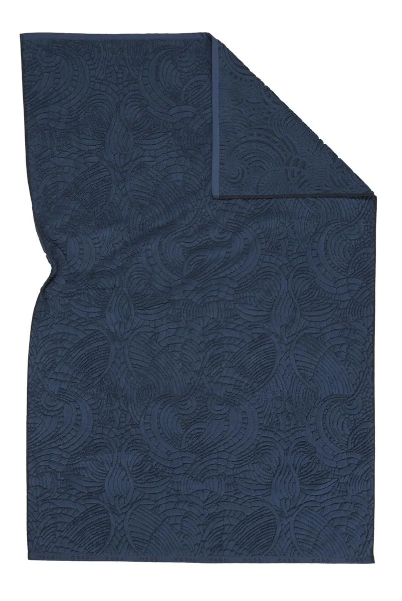 MOOOI Dodo Pavone – Douchehanddoek – Indigo – 100×150 / 40×49 Inch cm