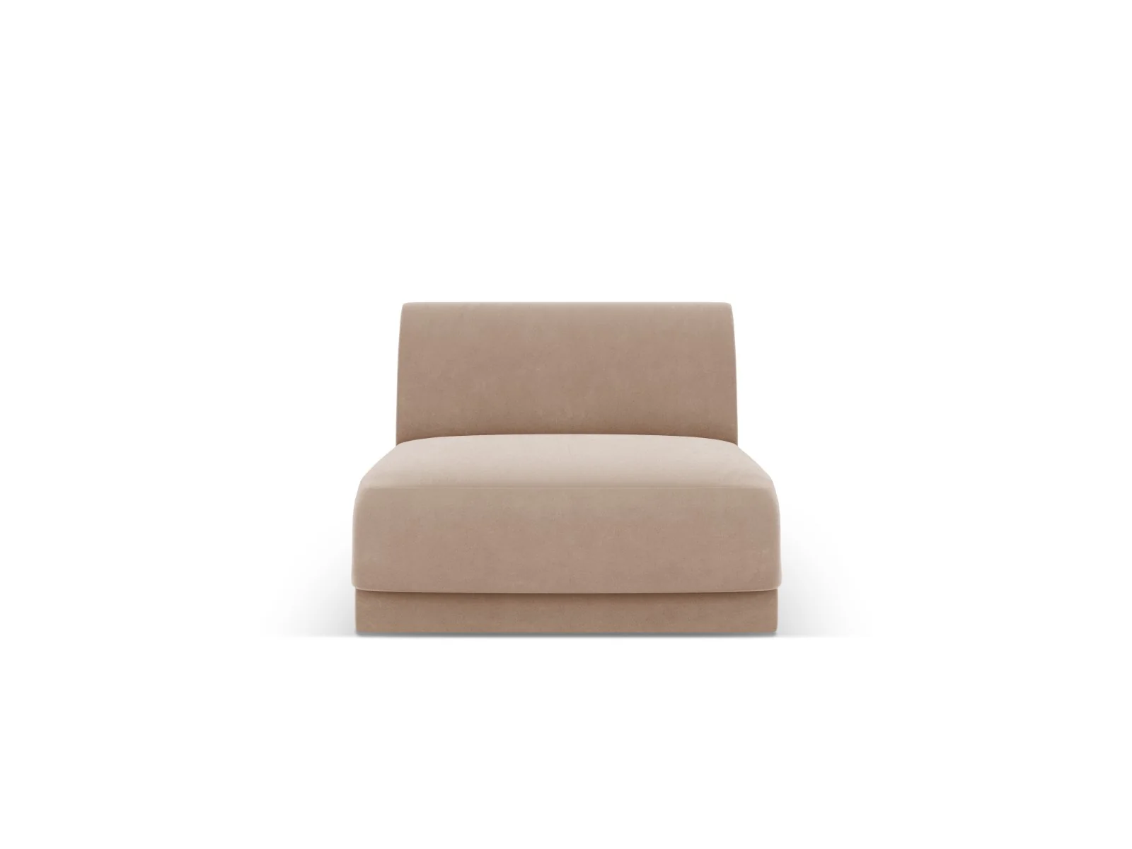 Micadoni Bestuurder Miley flueel cappuccino – 90x75x70cm