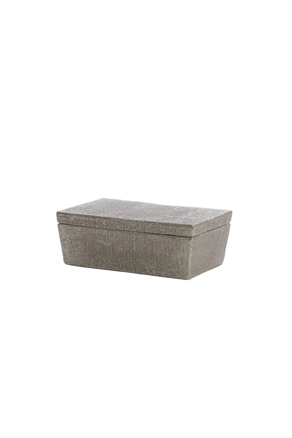 Light & Living deco LINA – 29x19x10cm – zilver