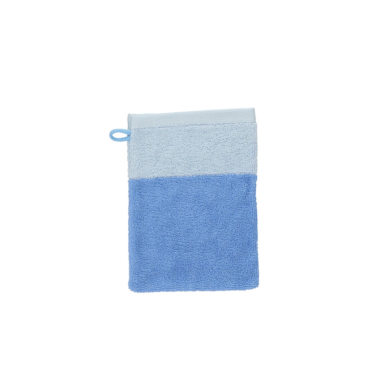 Ona – Washandje 15x21cm ocean blue Pixie – Set van 2