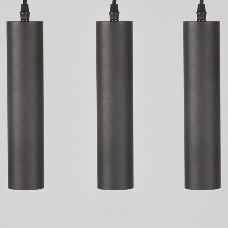 LABEL51 Hanglamp Ferroli – Zwart Metaal – 80x10x120cm