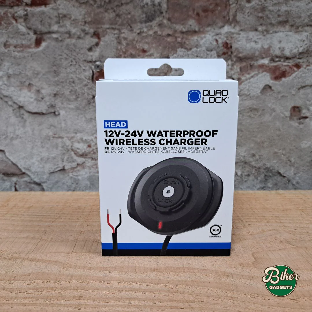 QUAD LOCK 12v-24v waterproof wireless charger