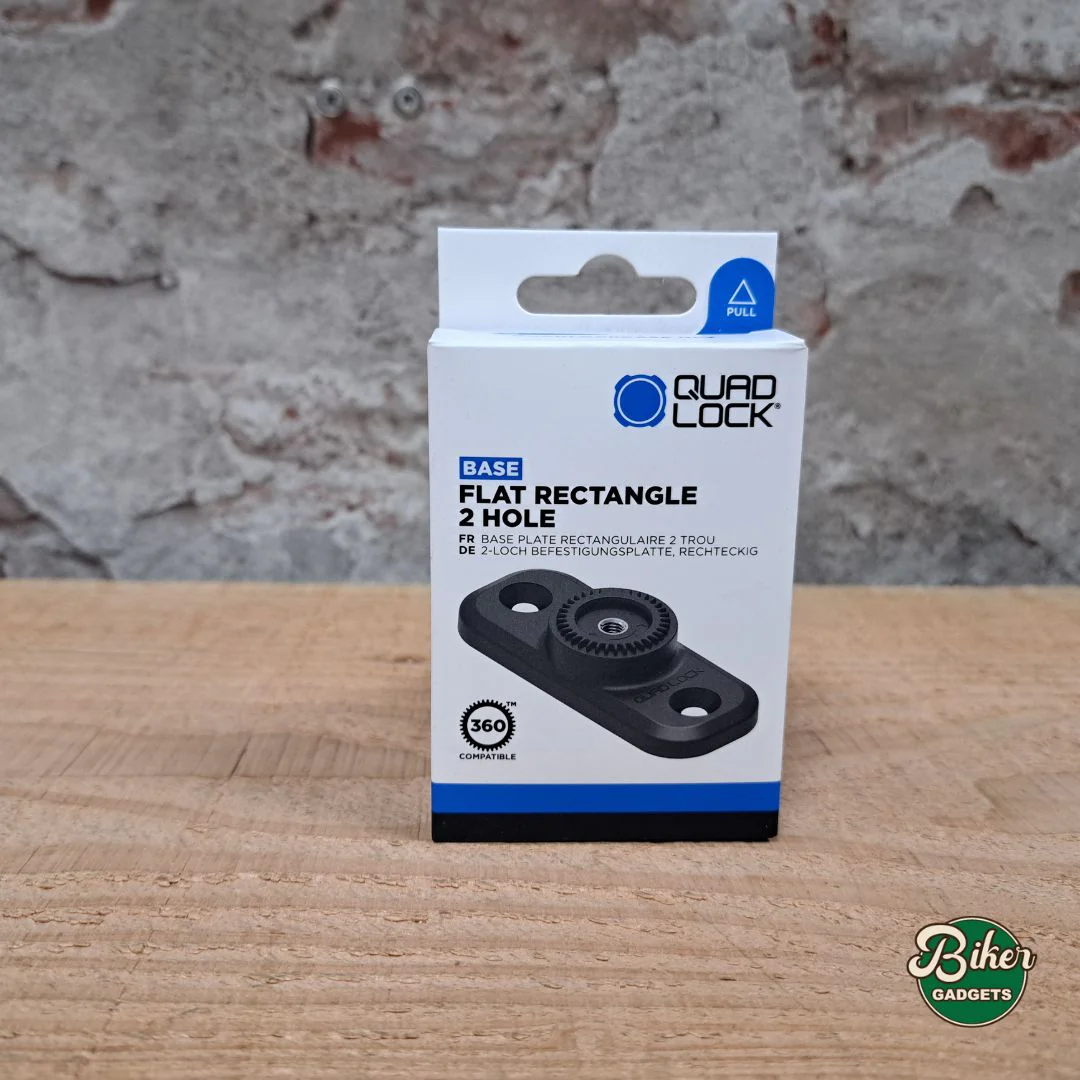 QUAD LOCK flat rectangle 2 hole