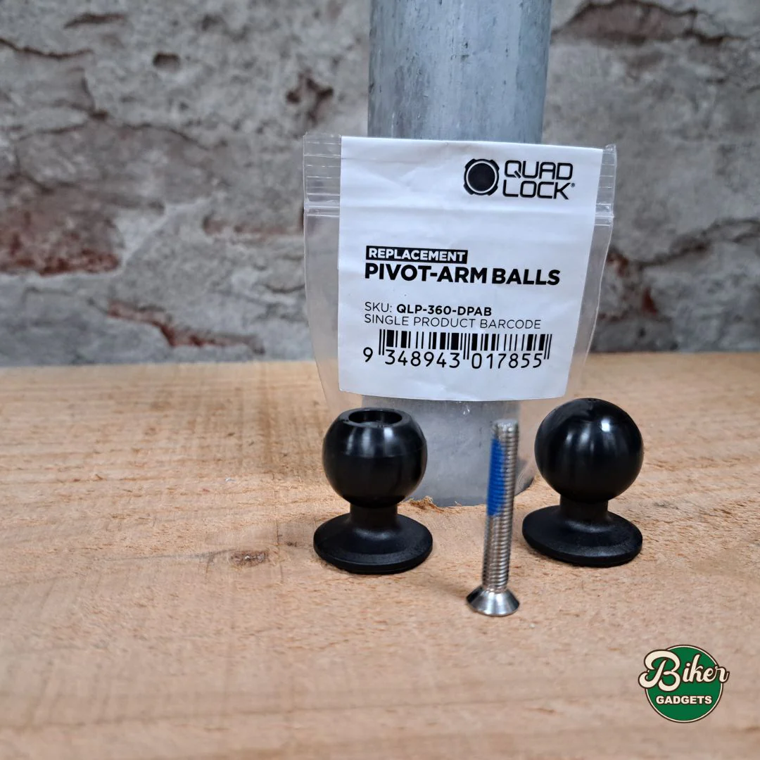 QUAD LOCK pivot arm balls