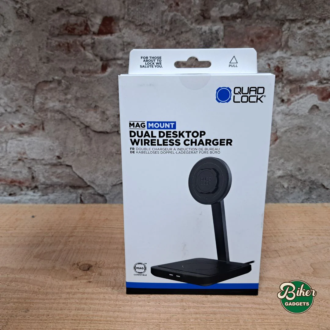 QUAD LOCK mag dual desk top wireless charger