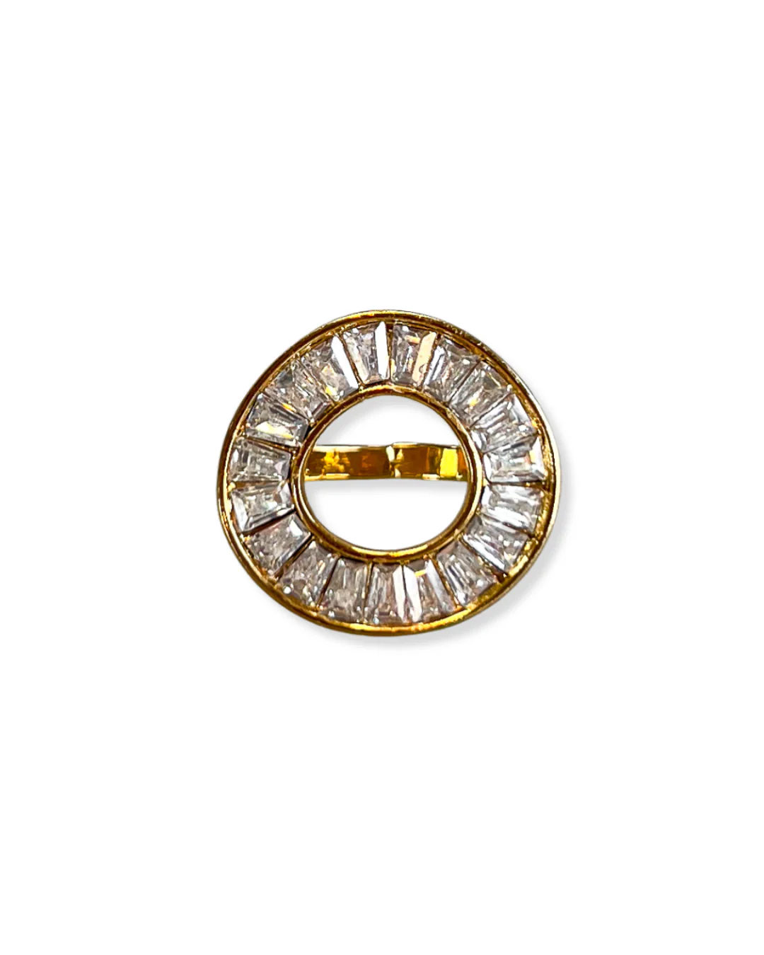 Halo Ring Goud