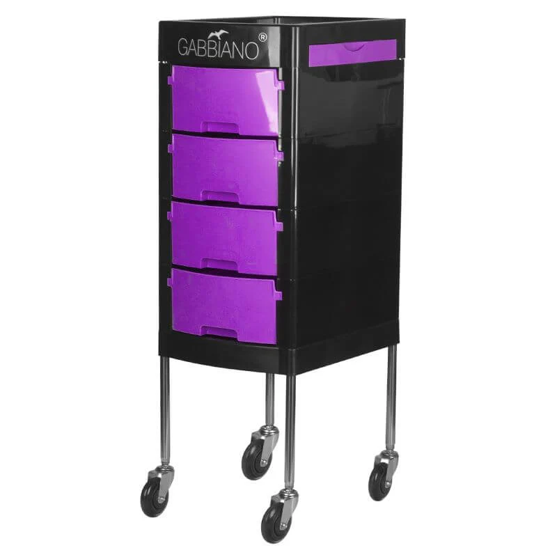 Kapper Werkwagen Gabbiano FT65-1 Zwart-Violet