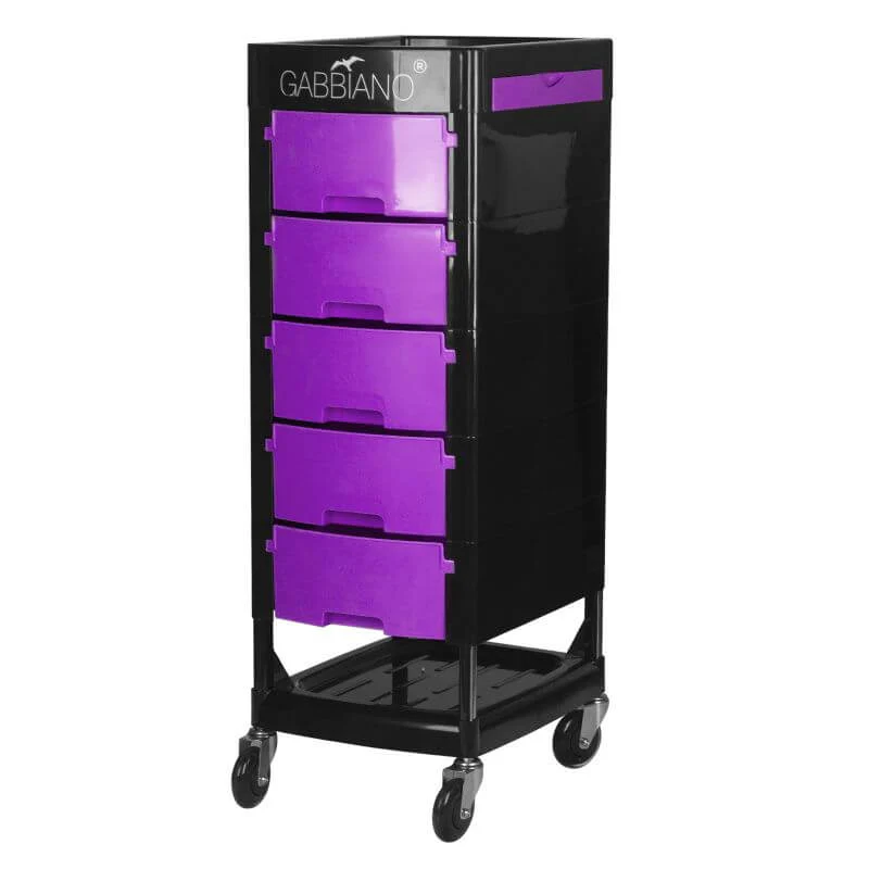 Kapper Werkwagen Gabbiano FT65 Zwart-Violet