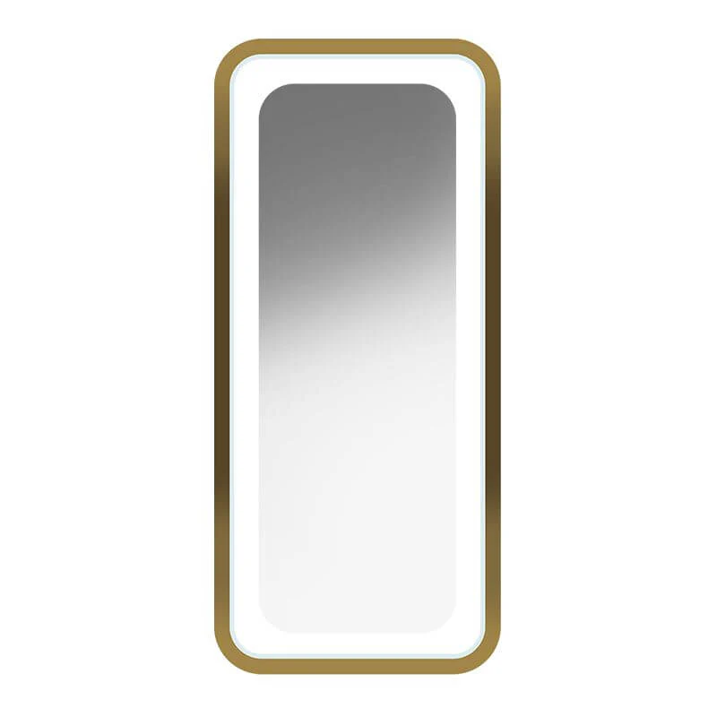 Kappersspiegel Gabbiano Met Verlichting B094 Goud