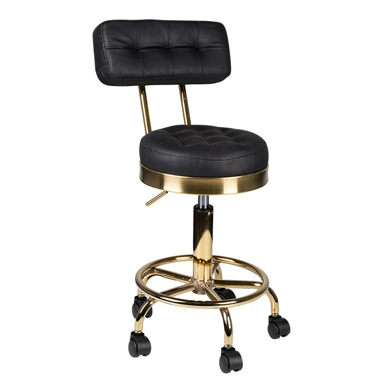 Tabouret AM-830 Goud-Zwart