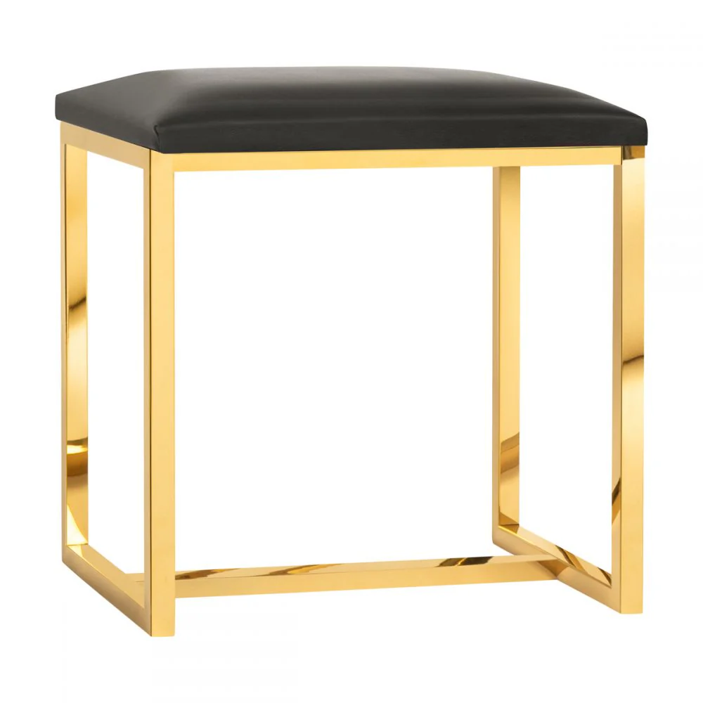 Tabouret Agnes Goud-Zwart