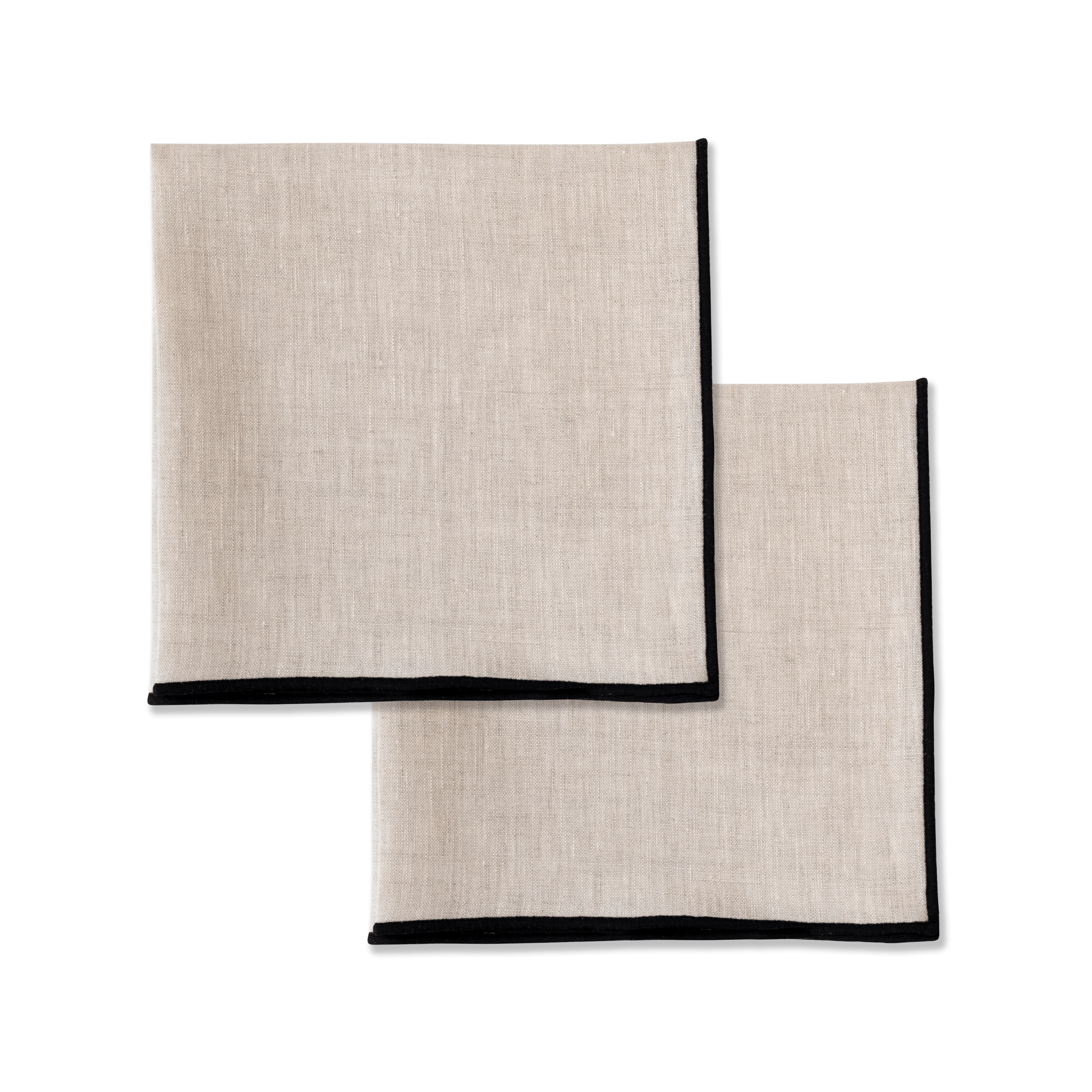 Kulu Club servetten – 100% linnen – beige – set van 2