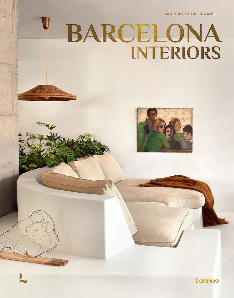 New-Mags koffietafelboek Barcelona Interiors – beige – 22.5 x 2.7 x 28