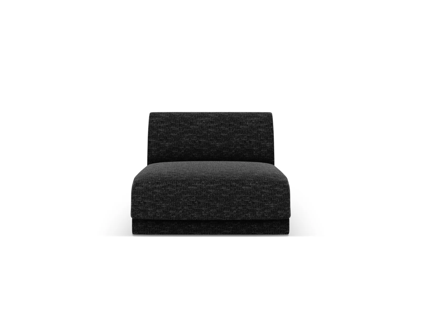 Micadoni Module Miley structurele stof antraciet – 90x75x70cm