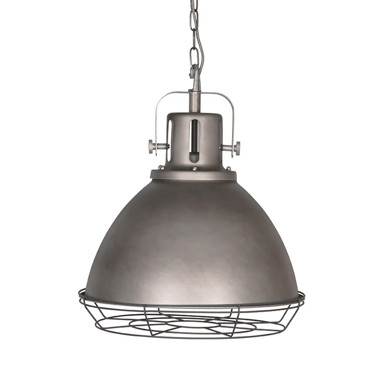LABEL51 Hanglamp Spot – Zwart Metaal – 47x47x52cm