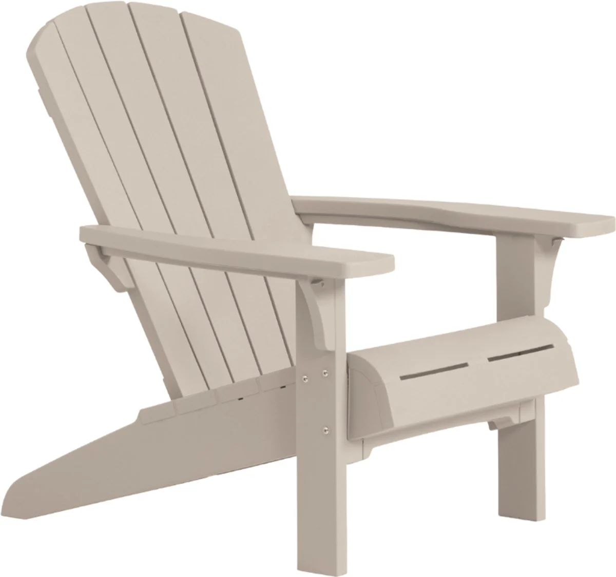 Keter Troy Adirondack Tuinstoel – 81x93x96,5cm – Soft Beige